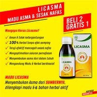 Gambar Murah Obat Asma Madu Licasma Obat Sesak Nafas Beli 2 Gratis 1 Ampuh dari Davina Line Store undefined 4 Tokopedia