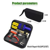 Gambar Perkakas Reparasi Jam Tangan 16 in 1 Tools Kit Alat Servis Jam Tangan dari Soya Global undefined 3 Tokopedia