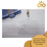 Gambar Jepit Garis+plastik nama panitia / Name Badges/Jepitan ID card holder - +plastik 7x10 dari Rajanyatali undefined 1 Tokopedia