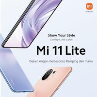 Gambar Xiaomi Mi 11 Lite 8/128 Garansi Resmi - Boba Black dari show gadget undefined 2 Tokopedia