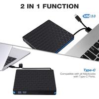 Gambar USB 3.1 Type C External CD DVD RW Optical Drive for Laptop/PC M-tech - M-TECH dari TAKMAHAL undefined 5 Tokopedia