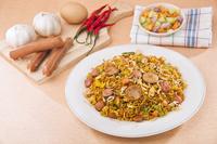 Gambar Bumbu Instan Nasi Goreng Sosis Paket Lengkap dengan Sayur & Topping dari Lab Kuliner undefined 2 Tokopedia