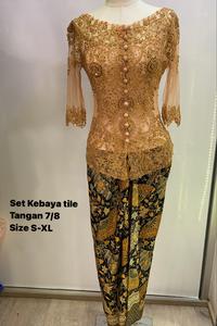Gambar Set kebaya tile full payet dari sunnsandboutique undefined 1 Tokopedia