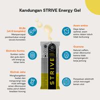 Gambar STRIVE Energy Gel Rasa Nanas 1 Box isi 5 Sachet dari Strive Indonesia undefined 2 Tokopedia