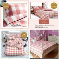 Gambar Sprei Murah Motif Elbhe Kotak Emily Katun Lokal Uk King,Queen,Single - 200x200x20 dari Siliki Sprei undefined 4 Tokopedia