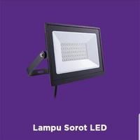 Gambar LAMPU Sorot LED flood light FL007 100W 6500K-PUTIH ECOLINK - Putih dari Grand Lite Electric undefined 1 Tokopedia
