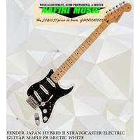 Gambar Fender Japan Hybrid II Stratocaster Electric Guitar Maple Arctic White dari Nafiri Music Store undefined 5 Tokopedia
