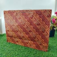 Gambar Tas Kertas Kraft Motif Belanja Hadiah Kado Souvenir 45 x 13 x 35 dari Rahmah Tas Kertas dan Kemasan undefined 4 Tokopedia