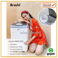 Gambar Mesin Cuci Mini Portable ARASHI AWM 451A 4.5 Kg - Bisa Gojek dari Wahana Triputra Elektronik undefined 1 Tokopedia