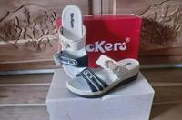 Gambar SANDAL KICKERS WEDGES WANITA JAPIT SLOP TERBARU TERMURAH SEMI KULIT 13 - Merah, 37 dari DOKTER SHOES undefined 2 Tokopedia