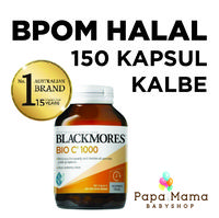 Gambar Blackmores Bio C 1000mg 150 Capsule BPOM KALBE HALAL Vitamin C dari Papamama Babyshop undefined 1 Tokopedia