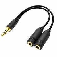 Gambar Kabel Audio splitter audio Semua dua2nya Output Suara pengganda Headse dari Putra Store Semarang undefined 2 Tokopedia