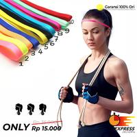Gambar Mini Headband Sport Hairband Sport Bandana Sport Bando Pria Wanita - Biru Muda dari MISSPORT INDONESIA undefined 1 Tokopedia