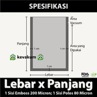 Gambar Plastik Vacuum EmbosS 20x25 Plastic Vacum Embos Bintik Vakum Embossed dari KEVAKUM undefined 4 Tokopedia