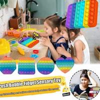 Gambar Pop It Fidget Toy Push Pop Buble Mainan Penghilang Anti Stress Edukasi - KARAKTER RANDOM dari Yukeji Blessed undefined 2 Tokopedia