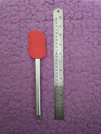 Gambar Spatula silikon / sodet / sutil silikon gagang stainless (size sedang) - 27 cm dari TokOnlineRuby undefined 3 Tokopedia