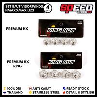 Gambar Baut Visor Windshield Nmax Lexi Xmax Adv Probolt Silver Premium - Premium Hx dari Speed60 undefined 1 Tokopedia