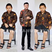 Gambar Batik Couple Bapak dan Anak Laki Lengan Panjang Motif Telo Jogja - Papa M dari Batik Tanwijaya undefined 3 Tokopedia