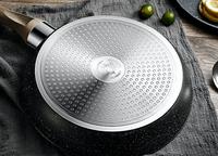 Gambar IDEALIFE IL-24DFP Deep Frypan Wajan Penggorengan 24cm + Tutup Kaca dari Home Electro undefined 4 Tokopedia