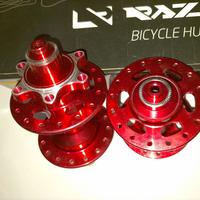 Gambar Hub Raze 32 hole - Merah dari Pelangi spare parts undefined 5 Tokopedia