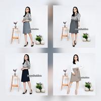 Gambar Rok Pendek Hitam Rok Pendek Kerja Wanita Rok line A - Hitam, L dari inayafashion undefined 2 Tokopedia