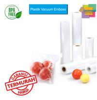 Gambar REFILL PLASTIK VACUUM SEALER EMBOSS ROLL,PLASTIC VACUUM BAG,FOOD GRADE - 15x500 dari digitekmart undefined 1 Tokopedia
