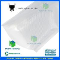 Gambar PLASTIK VACUM EMBOS / VACUUM SEALER ROLL EMBOSSED EMBOSS VARIAN 27x500 - Hitam dari PabrikPacking undefined 2 Tokopedia