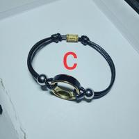 Gambar Gelang Tali Korea liontin cincin Titanium - H dari Raditya olshop jogja undefined 4 Tokopedia