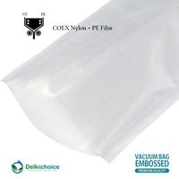 Gambar Plastik Vacuum Bag 11x16cm EMBOSS Sealer Makanan Bintik DELKOCHOICE dari dkm packing undefined 3 Tokopedia