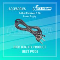 Gambar KABEL COLOKAN 2 PIN POWER SUPPLY dari Next Vision Store undefined 1 Tokopedia