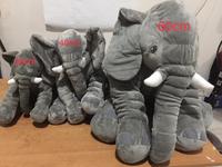 Gambar Boneka Bantal Gajah Bayi Guling Bayi Bantal Bayi Boneka Gajah Anak - 60cm grey dari Flash Unik undefined 2 Tokopedia