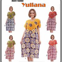 Gambar Daster Batik Base Print Murah Daster Ibu - ECER Satuan dari Qtank store13 undefined 1 Tokopedia