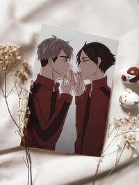 Gambar PrintArt Duo Haikyuu A6 Fanart - BokuAka dari Good Goodies Store undefined 1 Tokopedia