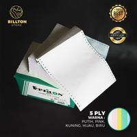 Gambar Continuous Form [ 250 - 1000 SET ] Ukr. 9,5"x11" ( 1 - 5 PLY FULL ) - 3 PLY dari Billtonstore undefined 2 Tokopedia