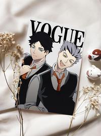 Gambar PrintArt Duo Haikyuu A6 Fanart - BokuAka dari Good Goodies Store undefined 2 Tokopedia