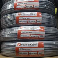 Gambar Federal Kabel TELP 1x2C/0.6 mm 100 meter dari Mr Listrik undefined 3 Tokopedia