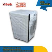 Gambar CREATE Cover Mesin Cuci Front Loading Full Body Mika Tebal Waterproof dengan Lubang Kabel & Selang dibagian belakang untuk Merek LG - 60x45x85 dari BGE & CREATE undefined 4 Tokopedia