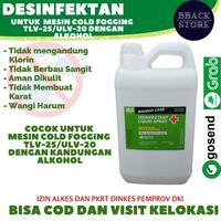 Gambar Cairan Disinfektan 5 Liter Untuk Mesin Cold Fogging TLV-25 / ULV-20 dari BBack Store undefined 1 Tokopedia