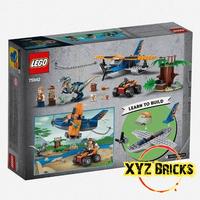 Gambar LEGO 75942 - Jurassic World Velociraptor Biplane Rescue Mission dari XYZ Bricks undefined 2 Tokopedia