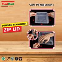 Gambar Tomat Foodpack Bening L / Food Container / Kotak Plastik Bekal Makanan dari PlastikPancaBudiOfficial undefined 3 Tokopedia