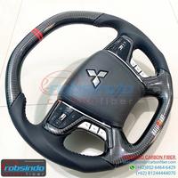 Gambar setir stir steering wheel mitsubishi pajero full option carbon dari Robsindo Carbon Fiber undefined 3 Tokopedia