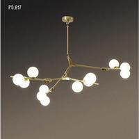 Gambar Lampu Gantung / Nuwwara Chandelier (PO617) - Gold, 12 Bulb dari Leatique Decorative undefined 3 Tokopedia