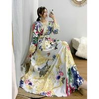 Gambar ONNIEFASHION Achilla Wrap Maxi Import 94430 3M Dress Casual Wanita - Pink dari onniefashion undefined 3 Tokopedia