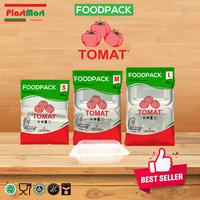 Gambar Tomat Foodpack Bening L / Food Container / Kotak Plastik Bekal Makanan dari PlastikPancaBudiOfficial undefined 1 Tokopedia