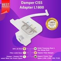 Gambar Cartridge CISS L1800 Dumper Tinta Damper Epson L1800 1390 DX5 DX4 - White Standart - White Standart dari FixPrint Indonesia undefined 2 Tokopedia