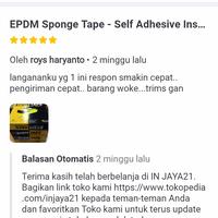 Gambar EPDM Sponge Tape - Self Adhesive Insulation Sponge Tape dari IN JAYA21 undefined 2 Tokopedia