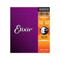 Gambar Elixir String 16027 Nanoweb Phosphor Bronze Senar Gitar Akustik 11-52 dari HLS Music Indonesia undefined 2 Tokopedia