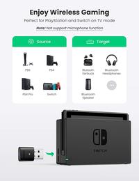 Gambar UGREEN USB Bluetooth 5.0 Audio Transmitter PS5 PS4 Nintendo Switch dari miugameshop undefined 2 Tokopedia