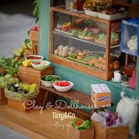 Gambar Miniatur Clay Pasar Tradisional, miniatur lucu dari Go Mini undefined 5 Tokopedia