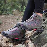 Gambar SEPATU GUNUNG SNTA TEX 613 SEMI WATERPROOF Grey Fuschia - HIKING SPORT - 40 dari Okebuy Net undefined 3 Tokopedia